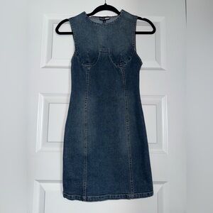 Serenity Denim Mini Dress
